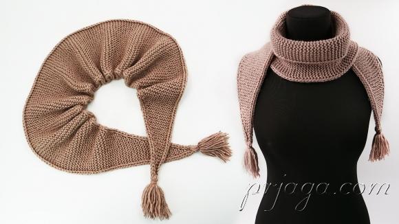 Нежно-розовый шарф спицами — конференц-зал-самара.рф - схемы с описанием для вязания спицами и крючком