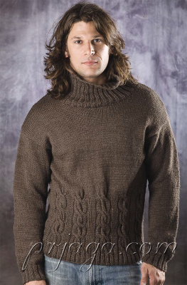 Вязание спицами для мужчин свитера
