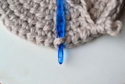 Корзина – вязание из толстой пряжи